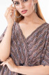 Scalop Ajrakh Printed Kaftan