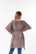 Scalop Ajrakh Printed Kaftan
